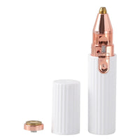 HKM-939091 2-in-1 Electric Eyebrow Trimmer and Hair Removal Device - Portable Mini Shaver for Face and Body Hair Removal
