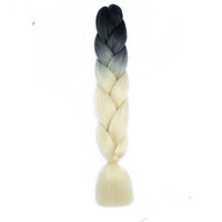 HKM-953107 Twisted Braid Hair Rope in Rose Red, Wine Red, Deep Purple, Light Purple, Light Brown, and Off-White Colors
