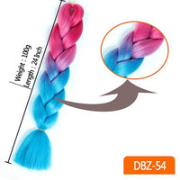 HKM-953107 Twisted Braid Hair Rope in Rose Red, Wine Red, Deep Purple, Light Purple, Light Brown, and Off-White Colors