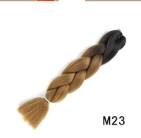 HKM-953107 Twisted Braid Hair Rope in Rose Red, Wine Red, Deep Purple, Light Purple, Light Brown, and Off-White Colors