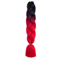 HKM-953107 Twisted Braid Hair Rope in Rose Red, Wine Red, Deep Purple, Light Purple, Light Brown, and Off-White Colors