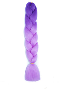 HKM-953107 Twisted Braid Hair Rope in Rose Red, Wine Red, Deep Purple, Light Purple, Light Brown, and Off-White Colors