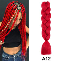 HKM-953107 Twisted Braid Hair Rope in Rose Red, Wine Red, Deep Purple, Light Purple, Light Brown, and Off-White Colors