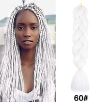 HKM-953107 Twisted Braid Hair Rope in Rose Red, Wine Red, Deep Purple, Light Purple, Light Brown, and Off-White Colors