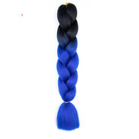 HKM-953107 Twisted Braid Hair Rope in Rose Red, Wine Red, Deep Purple, Light Purple, Light Brown, and Off-White Colors