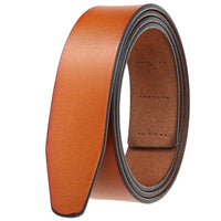 HKM-191507 Genuine Leather Men's Belt Without Buckle - Model LY35-3308