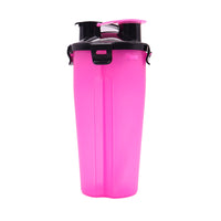 HKM-285011 Portable 2-in-1 Dog Water and Food Cup with 350ml Water and 250g Food Capacity