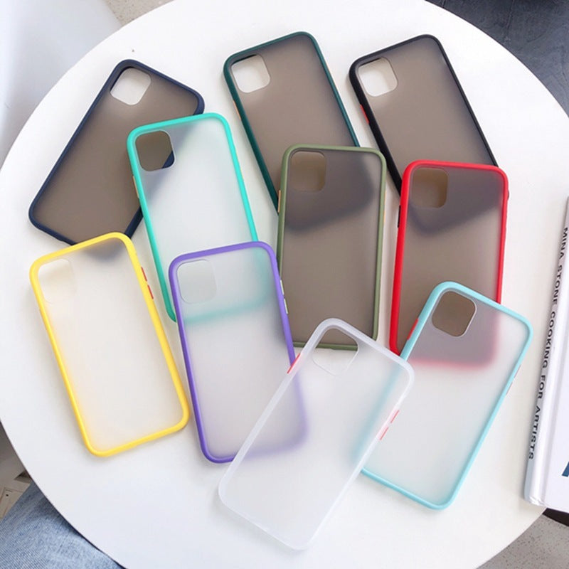 KTX-139155 Frosted Silicone Protective Case for Phones