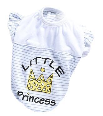 HKM-114643 Striped Print Cotton Costume for Small Dogs, Suitable for XS to XL Sizes