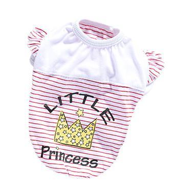 HKM-114643 Striped Print Cotton Costume for Small Dogs, Suitable for XS to XL Sizes