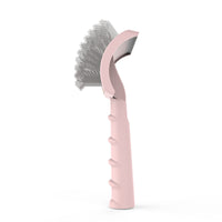 HKM-364755 Curved Needle Comb for Thick Hair, 25mm Long Needle for Rapid Knotting, Available in Pink, Green, and Black