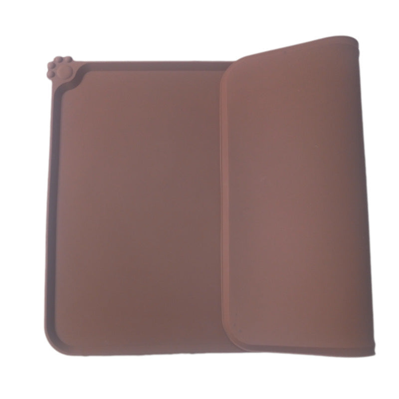 JMT-700042 Waterproof Silicone Pet Food Mat for Dogs and Cats - Non-Slip, Easy to Clean, Large Surface Area