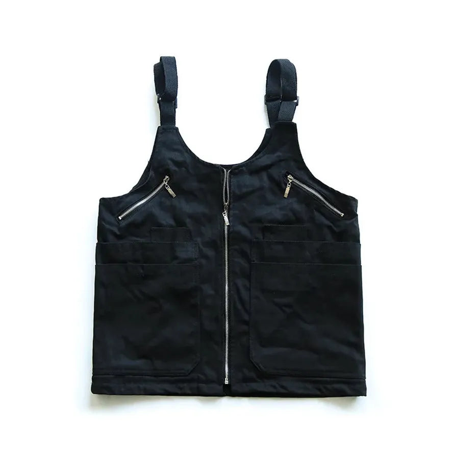 KTX-684499 Multifunctional Outdoor Apron Vest for Camping, Fishing, Gardening, and More