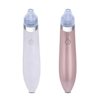 HKM-224467 Facial Blackhead Extractor with 4 Removable Heads and Adjustable Suction for Deep Cleansing