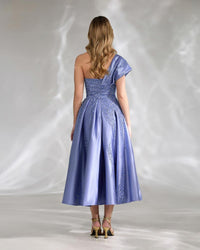 HKM-941715 Elegant Women's Evening Gown in Blue, Model EZ25140