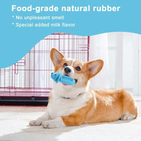 HKM-264275 Soft Rubber Dog Toy and Peanut Butter Slow Feeder Pad for Crate Training and Anxiety Relief