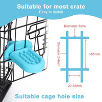 HKM-264275 Soft Rubber Dog Toy and Peanut Butter Slow Feeder Pad for Crate Training and Anxiety Relief