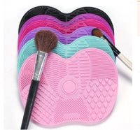 HKM-393235 Silicone Makeup Brush Cleaning Pad - Flexible and Durable Scrubber Mat for Cleansing Brushes