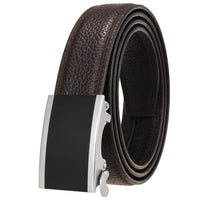 HKM-036883 Men's Genuine Leather 3.0CM First Layer Belt - Durable Fashion Accessory