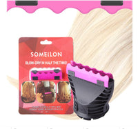 HKM-025235 Hair Dryer Nozzle Clamp with Ceramic Coating for Faster Hair Drying and Smoother Styles