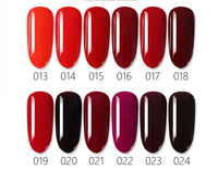 HKM-712275 Nail Polish Set with Base and Top Coats, 18ML Liquid Formula in Mixed Colors