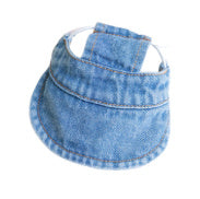 HKM-844755 Removable Denim Suspender Skirt with Hat for Dogs in Multiple Sizes