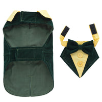 HKM-603347 Stylish Polyester Dog Dress Tuxedo - Available in Multiple Sizes (XS to XL)