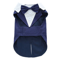 HKM-603347 Stylish Polyester Dog Dress Tuxedo - Available in Multiple Sizes (XS to XL)