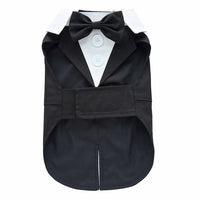 HKM-603347 Stylish Polyester Dog Dress Tuxedo - Available in Multiple Sizes (XS to XL)