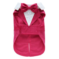 HKM-603347 Stylish Polyester Dog Dress Tuxedo - Available in Multiple Sizes (XS to XL)