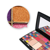 HKM-654227 Waterproof Shimmer Eye Shadow Palette with 8 Colors for Contouring and Defining