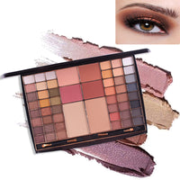 HKM-654227 Waterproof Shimmer Eye Shadow Palette with 8 Colors for Contouring and Defining