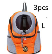 HKM-202835 Versatile Pet Backpack for Dogs - Comfortable Travel Carrier with Adjustable Straps