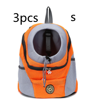 HKM-202835 Versatile Pet Backpack for Dogs - Comfortable Travel Carrier with Adjustable Straps