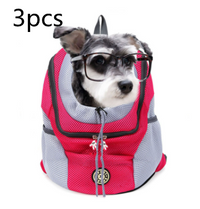 HKM-202835 Versatile Pet Backpack for Dogs - Comfortable Travel Carrier with Adjustable Straps