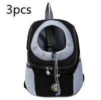HKM-202835 Versatile Pet Backpack for Dogs - Comfortable Travel Carrier with Adjustable Straps