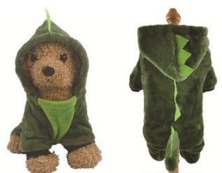 HKM-941907 Pet Dog Costumes for Small to Extra Large Dogs - Fun Designs Including Horseback Riding, Dinosaur, Elk, Pirate, and Christmas Outfits