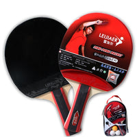 HKM-674451 Table Tennis Racket Set with Two Rackets and Three Balls