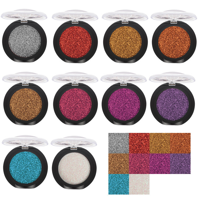 HKM-456467 Shimmering Pearlescent Eyeshadow Palette with 20 Versatile Colors