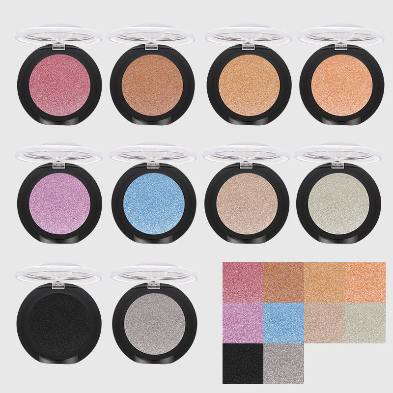 HKM-456467 Shimmering Pearlescent Eyeshadow Palette with 20 Versatile Colors