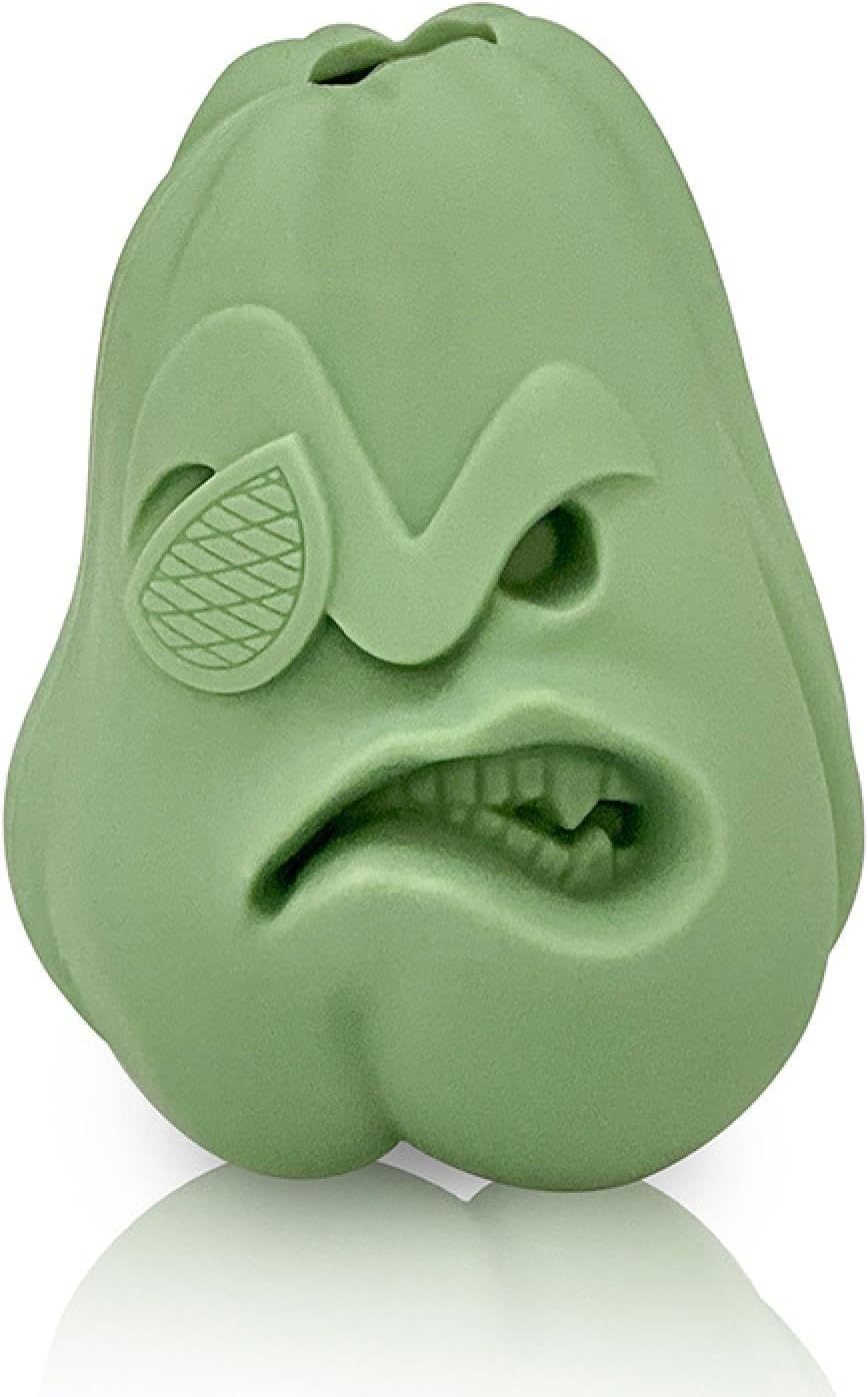 HKM-587667 Food-Grade Silicone Puzzle Toy for Cats and Dogs - Leak-Proof Slow Feeder Ball for Treats and Wet Food, 11x8cm