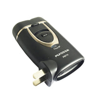 HKM-725203 Rechargeable Portable Rotary Electric Shaver with 2 Heads - No Water Cleaning Required
