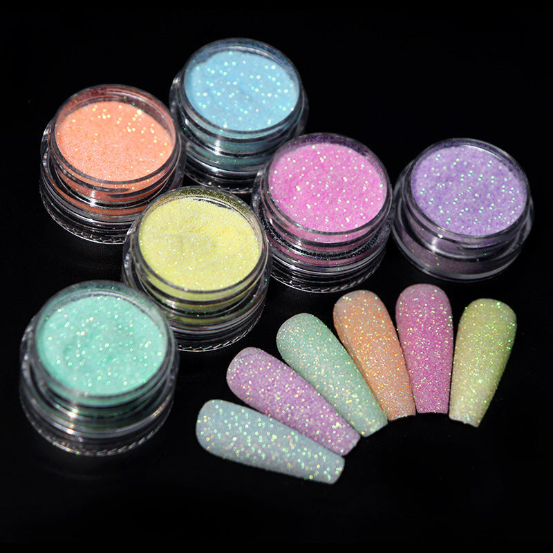HKM-905427 Colorful Woolen Sweater Set in Pink - Six Bottles of Powdered Texture