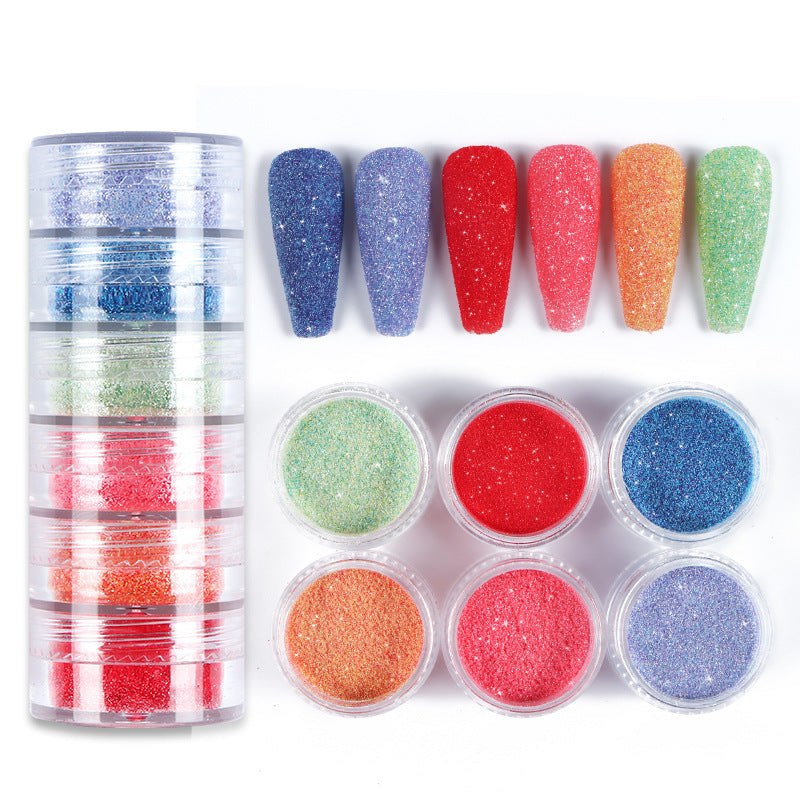 HKM-905427 Colorful Woolen Sweater Set in Pink - Six Bottles of Powdered Texture