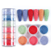 HKM-905427 Colorful Woolen Sweater Set in Pink - Six Bottles of Powdered Texture