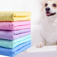 HKM-120403 Super Absorbent Towel for Cats and Dogs - Quick Drying, Non-Sticky, Easy to Use