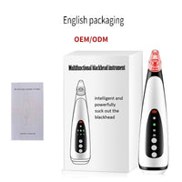 HKM-118931 Electric Blackhead Remover Beauty Device with USB Charging - Available in Black, Rose Gold, and Green