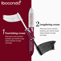 HKM-534675 Dual-Ended Smudge-Proof Mascara - Black and White Formula
