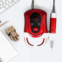 HKM-002579 Rechargeable 30,000 RPM Portable Nail Polisher with ABS Plastic Body, 20W Power and 2200mAh Battery
