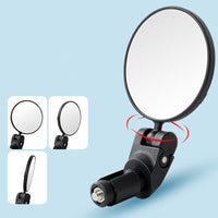 HKM-185555 Adjustable Universal Bicycle Rearview Mirror Reflector for Enhanced Safety